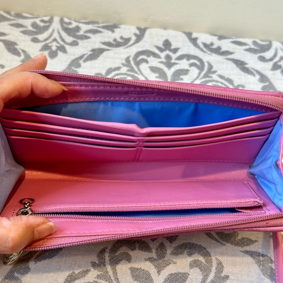 Coach Multicolor Signature C Tote AND Matching Wallet - Picture 11 of 12